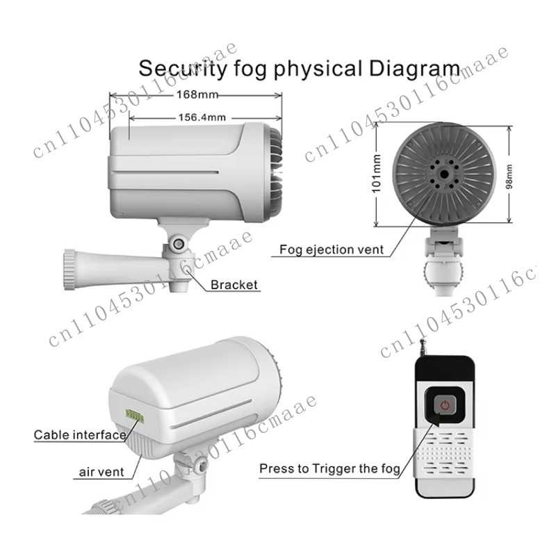 Home Security Fog System - Bank Anti-Burglary Security Fog Alarm Home