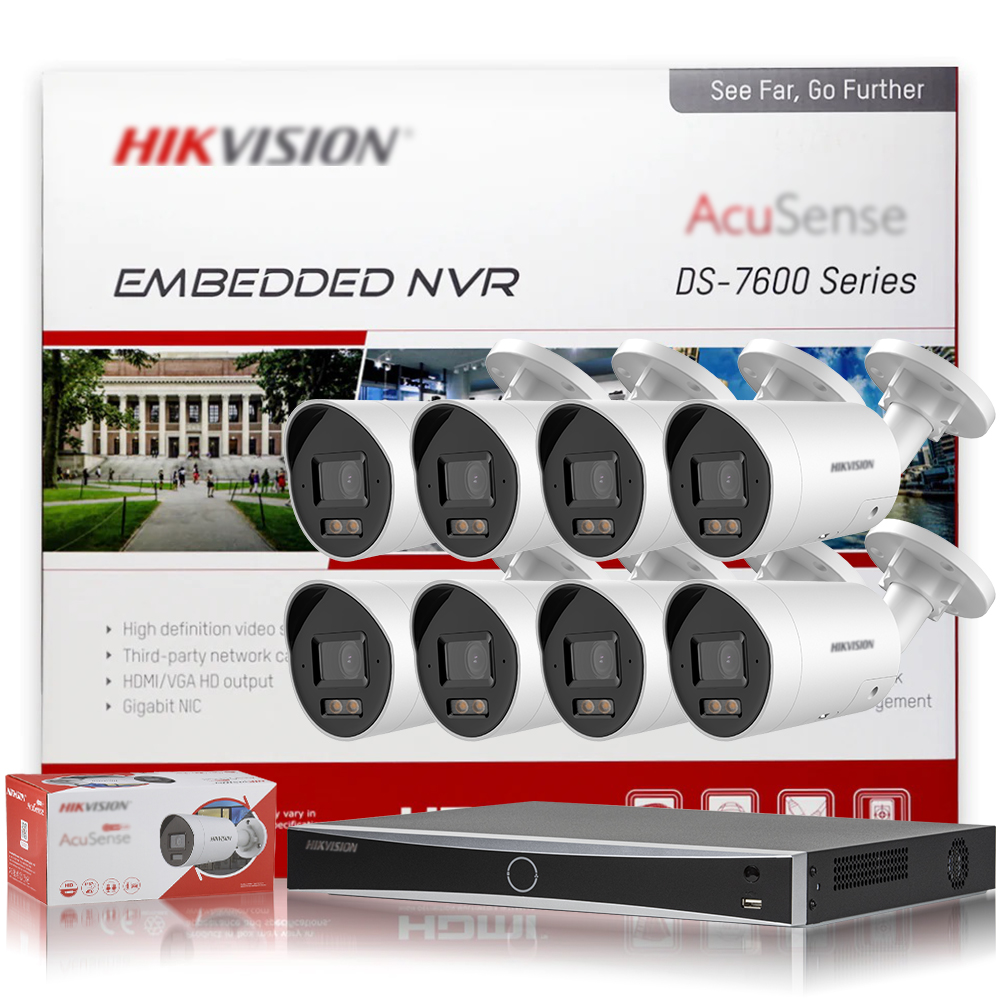 Home Security System Hikvision - Hikvision 4K 8MP POE CCTV Security