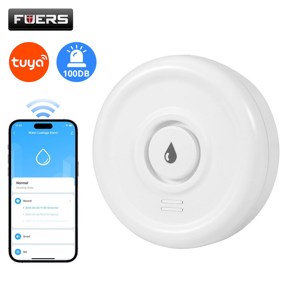 Home Security Device - Fuers Water Leakage Detector Smart Home