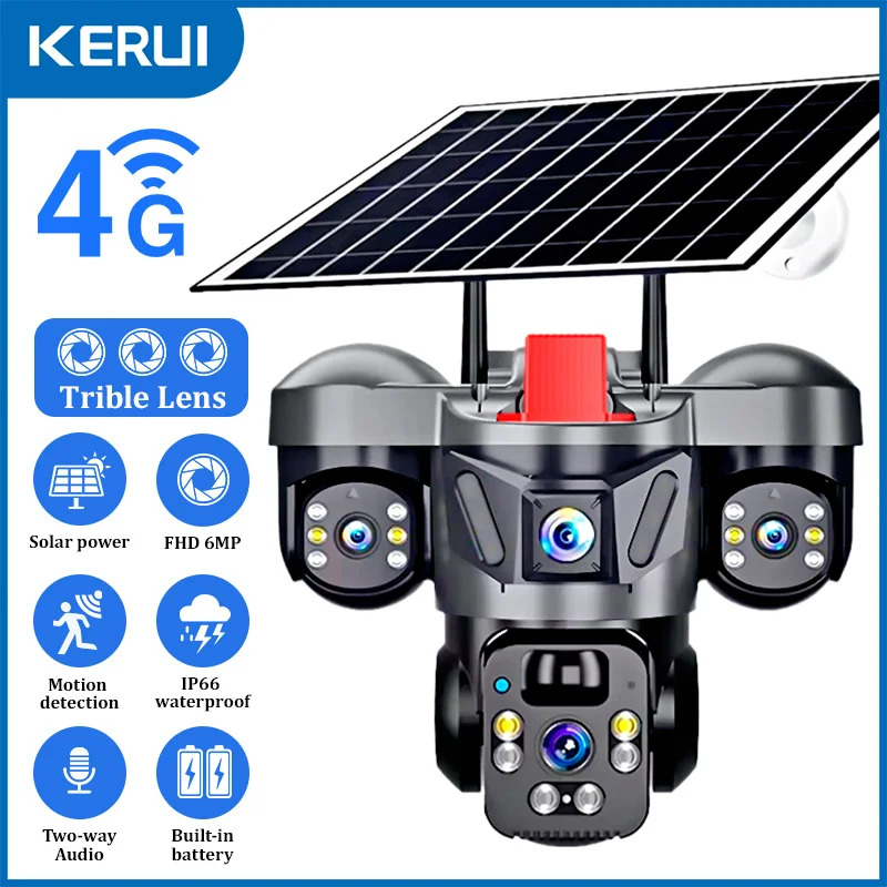 Home Security Device - KERUI V380 Pro Outdoor PTZ 6MP