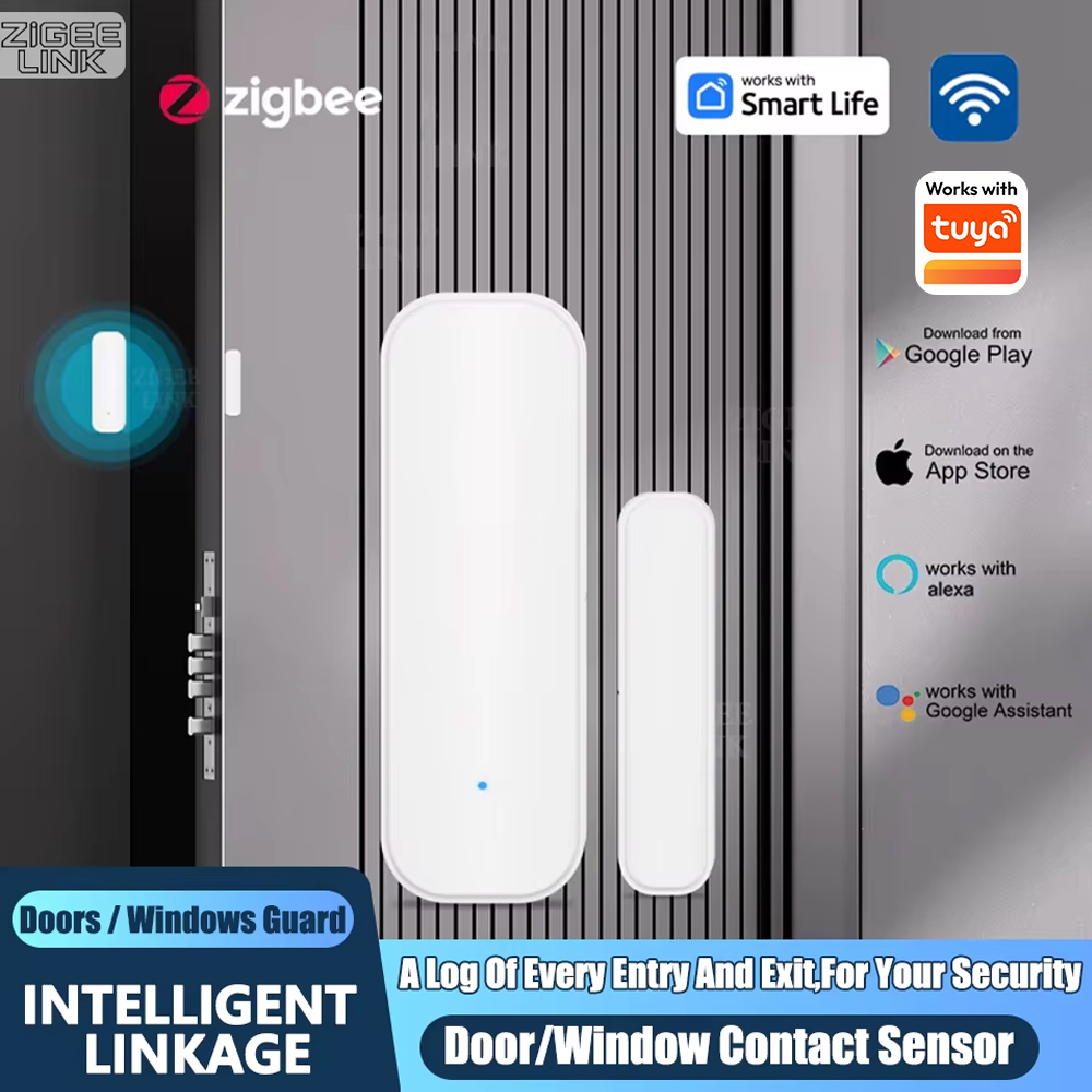Home Security Device - ZigBee Door Window Sensor Wireless Magnetic