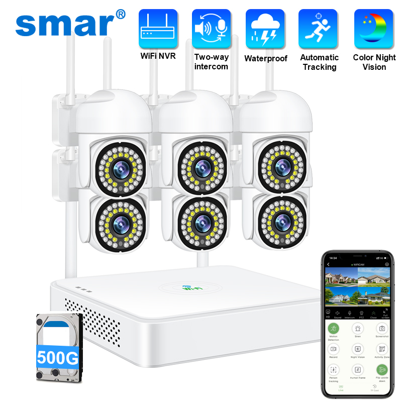 Home Security Device - Smar 3MP Wireless CCTV Security Camera