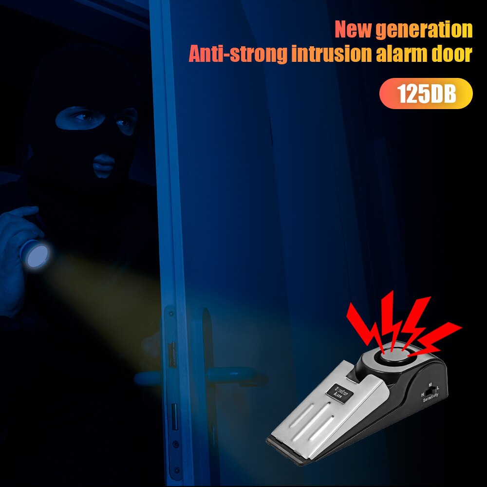 2 Pack Wireless Door Stop Alar - огляд і ціна Door Wedge Alarm