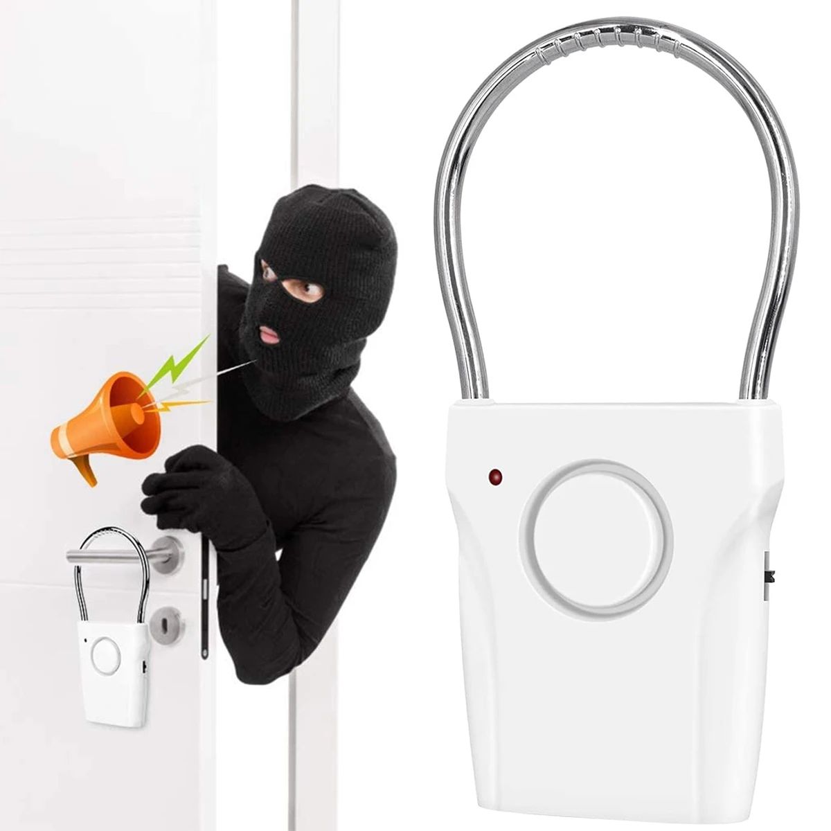 Door Handle Alarm 110dB Door S - огляд і ціна Door Wedge Alarm