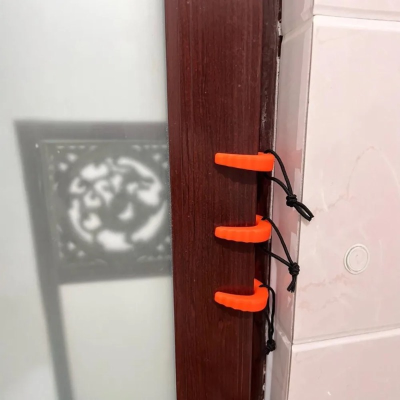 Easy to Use Rubber Door Jam Fi - огляд і ціна Door Wedge Alarm