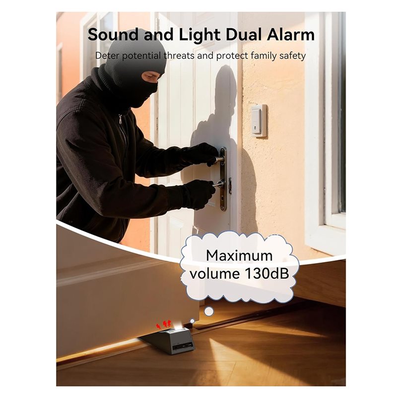 AB34-Door Stop Alarm, Door Sto - огляд і ціна Door Wedge Alarm