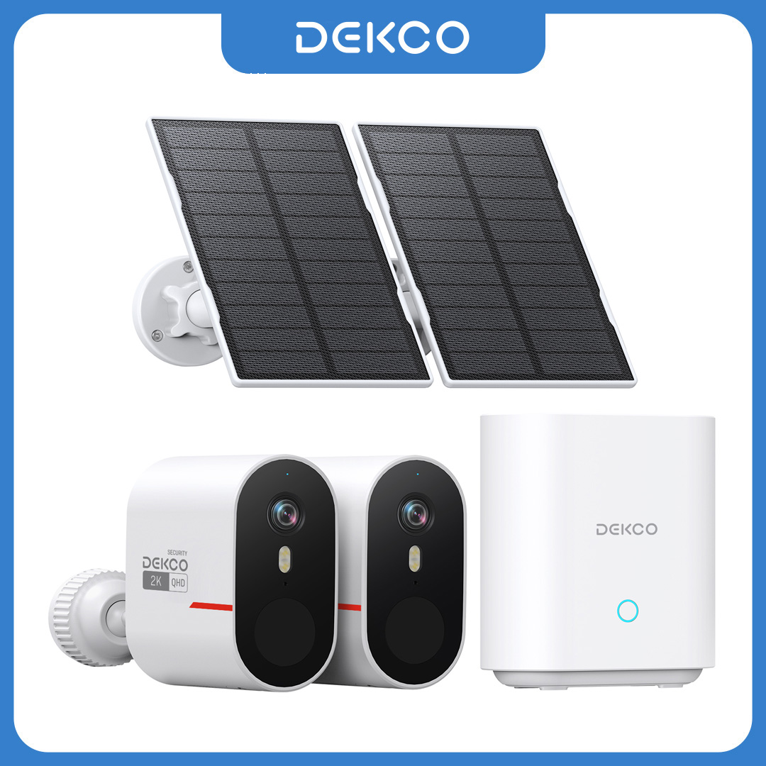 Dekco 3MP WiFi Solar Camera Sy - огляд і ціна Home Security Device