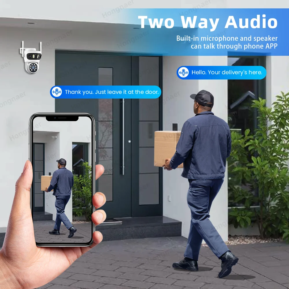 2026 Hongnaer 6MP 4CH 3 Lens 2 - огляд і ціна Home Security Kit