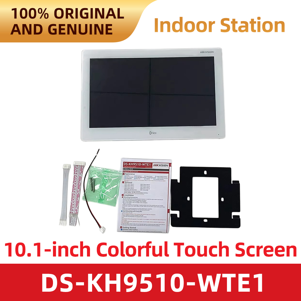 Hikvision DS-KH9510-WTE1 IP Vi - огляд і ціна Home Security System Hikvision