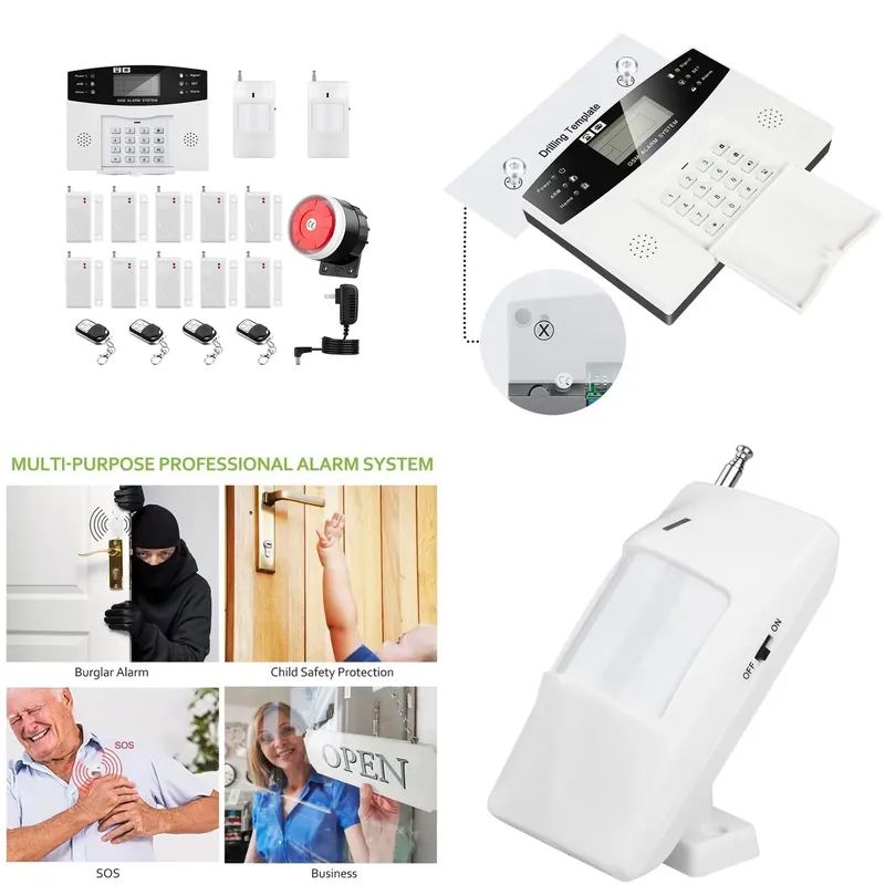 House Burglar Alarm Kit Auto D - огляд і ціна Home Security Kit