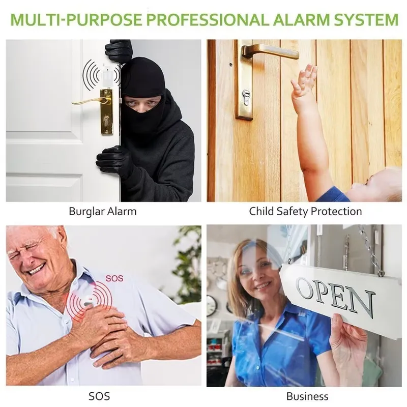 House Burglar Alarm Kit Auto D - огляд і ціна Home Security Kit