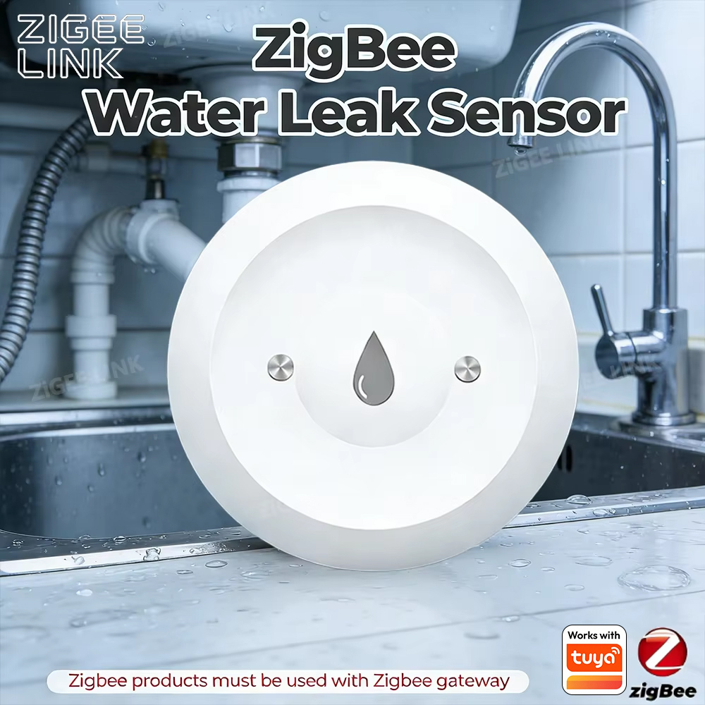 Zigbee Water Leak Sensor for T - огляд і ціна Home Security Gadgets