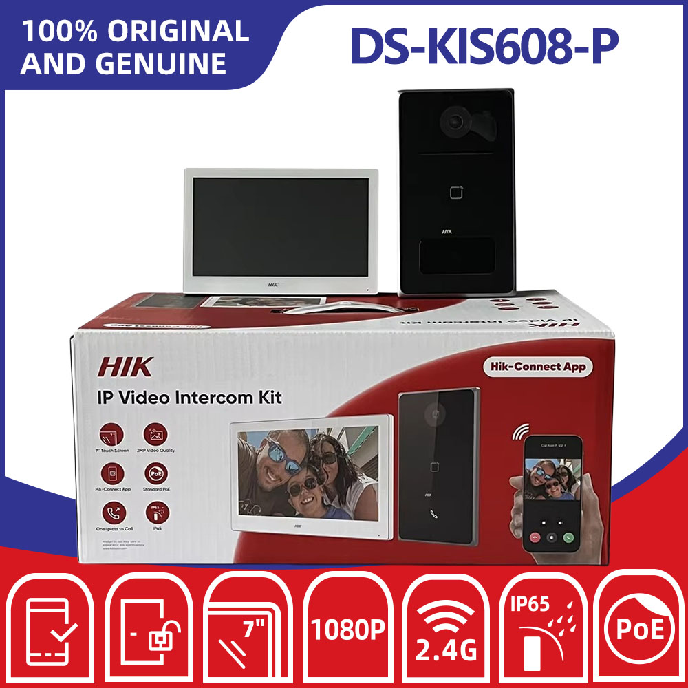 Hikvision DS-KIS608-P IP Video - огляд і ціна Home Security System Hikvision