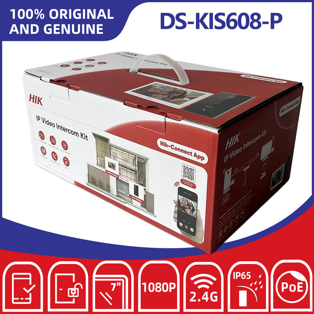 Hikvision DS-KIS608-P IP Video - огляд і ціна Home Security System Hikvision
