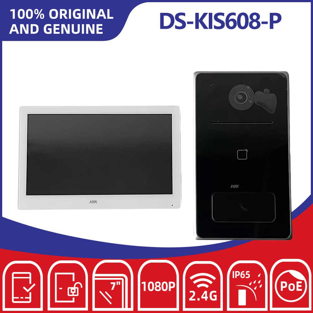Hikvision DS-KIS608-P IP Video - огляд і ціна Home Security System Hikvision