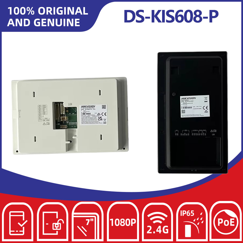 Hikvision DS-KIS608-P IP Video - огляд і ціна Home Security System Hikvision