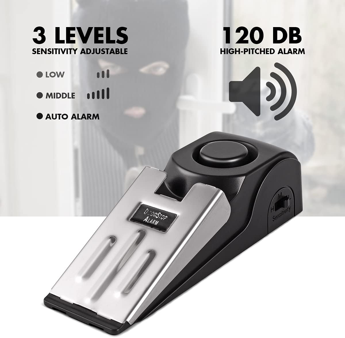 Door Stop Alarm, Door Stopper  - огляд і ціна Door Wedge Alarm