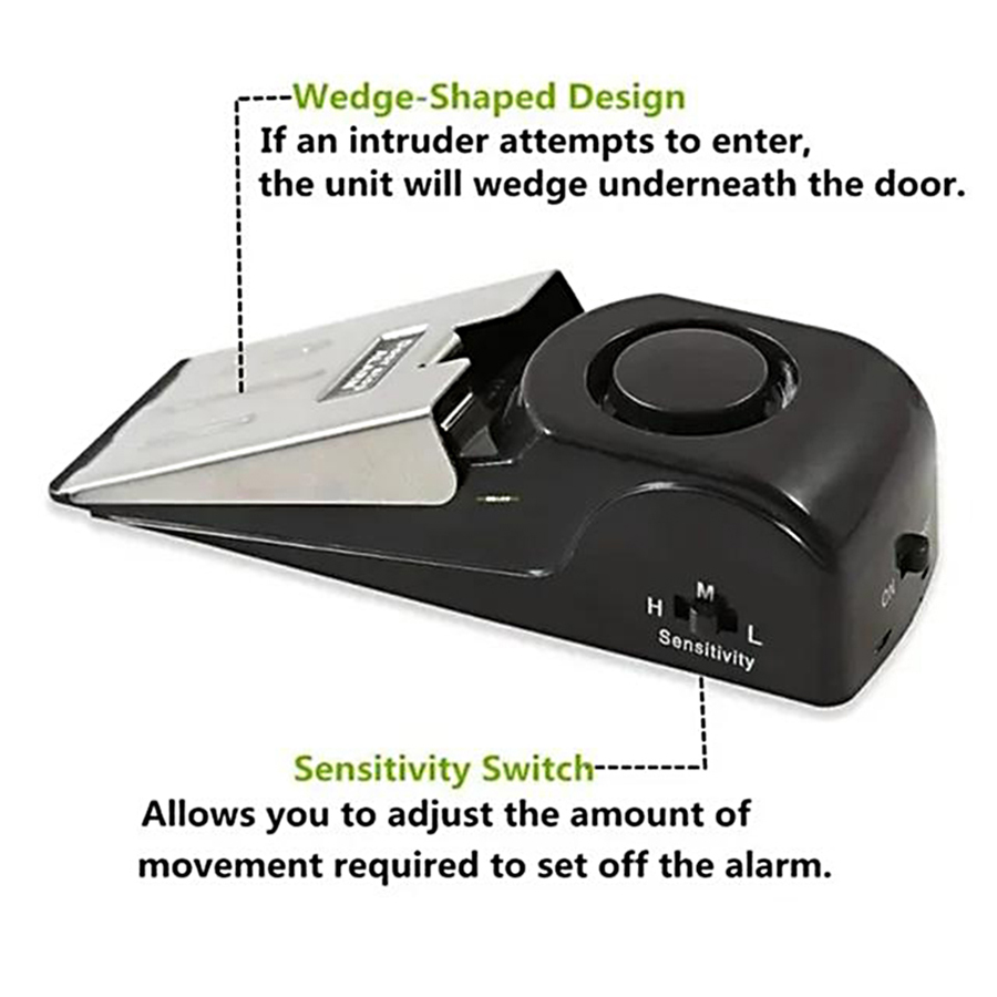 Door Stop Alarm, Door Stopper  - огляд і ціна Door Wedge Alarm
