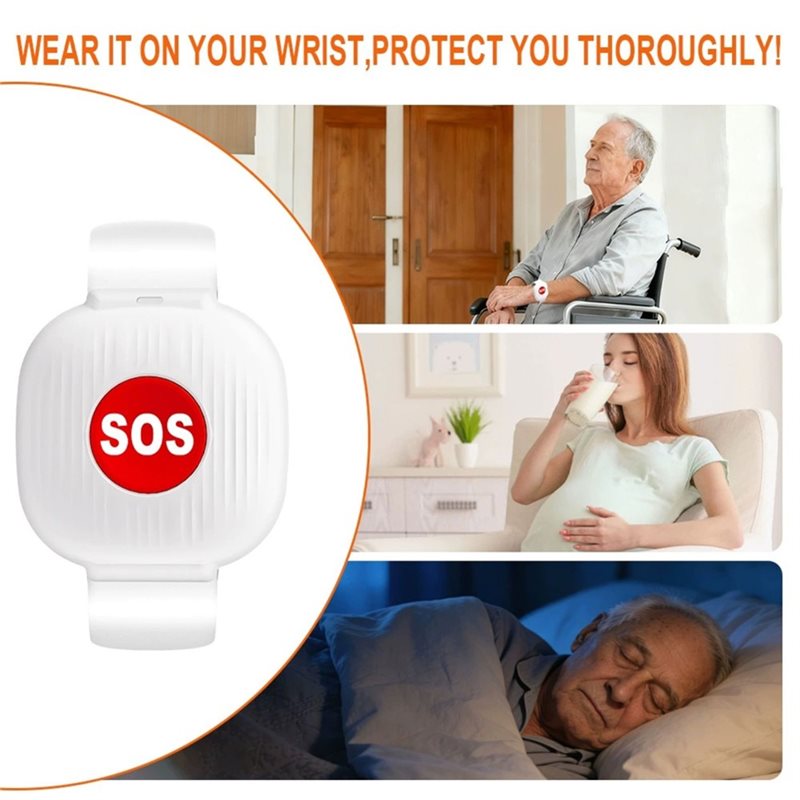 [NEW A09R!】 Tuya Wifi SOS Emer - огляд і ціна Home Security Device