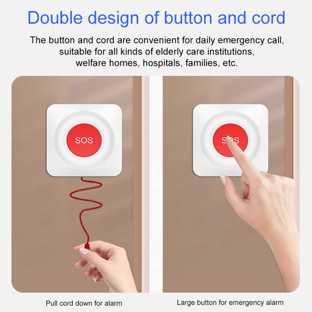 WIFI Zigbee Buttontons SOS Pus - огляд і ціна Home Security Device
