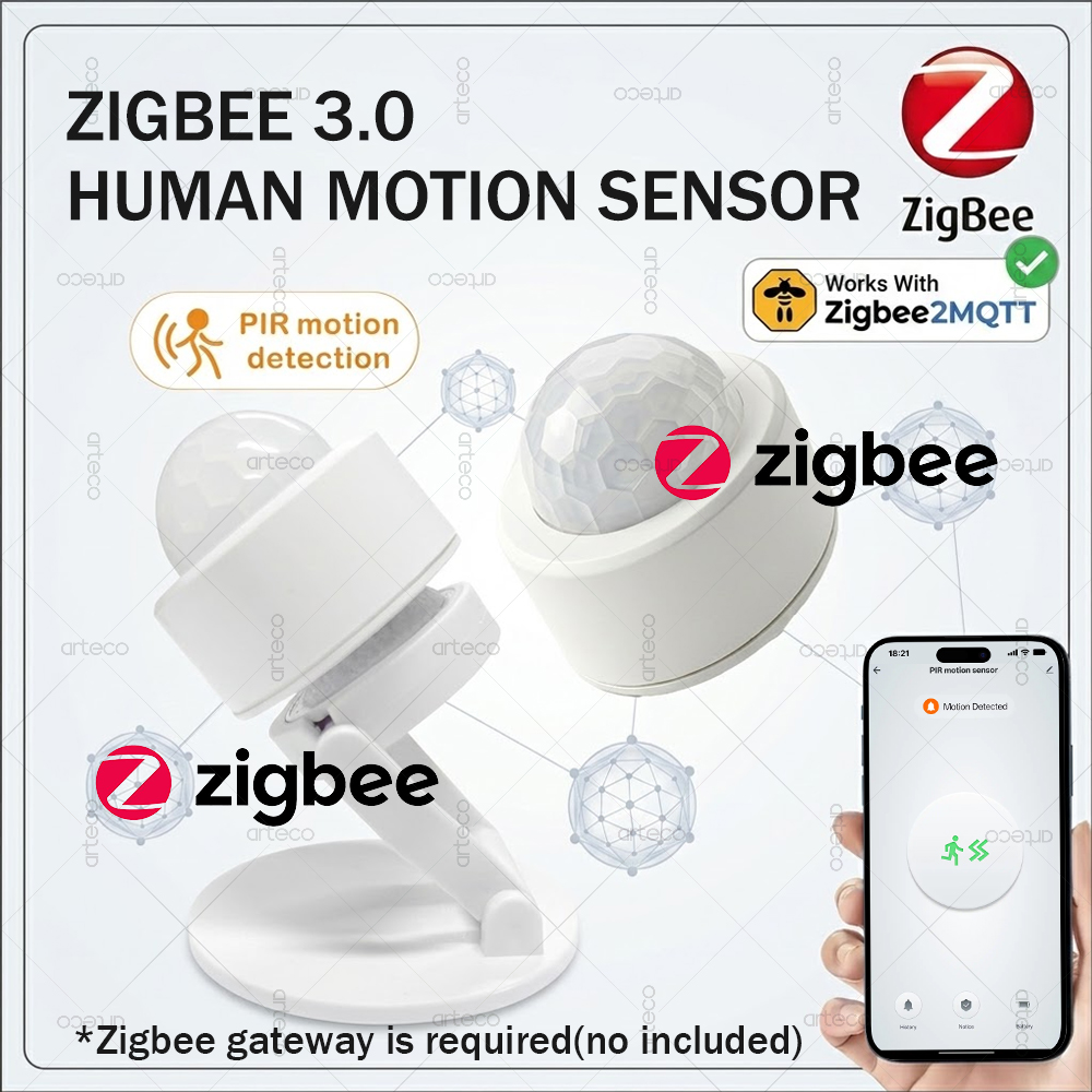 Zigbee 3.0 Mini PIR Motion Sen - огляд і ціна Home Security Gadgets