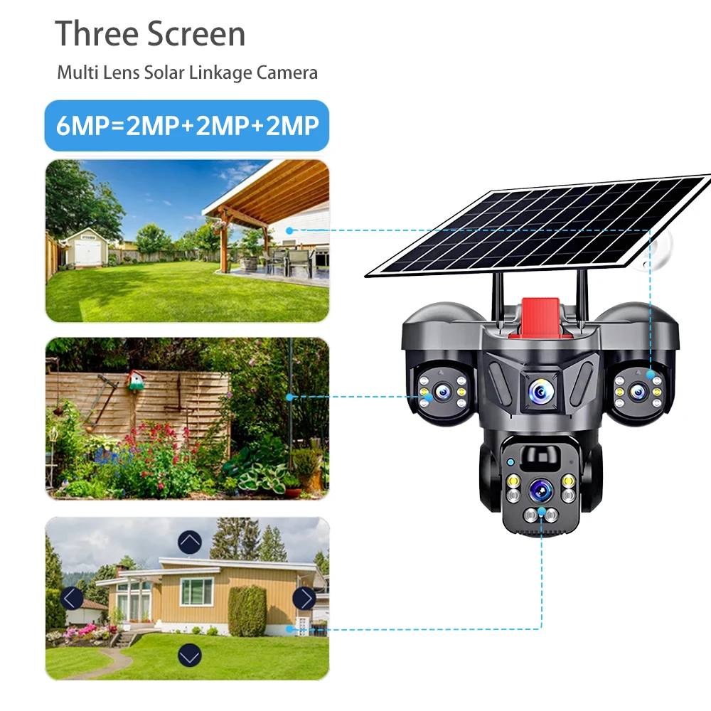 KERUI Outdoor PTZ 6MP 4G SIM W - огляд і ціна Home Security Device