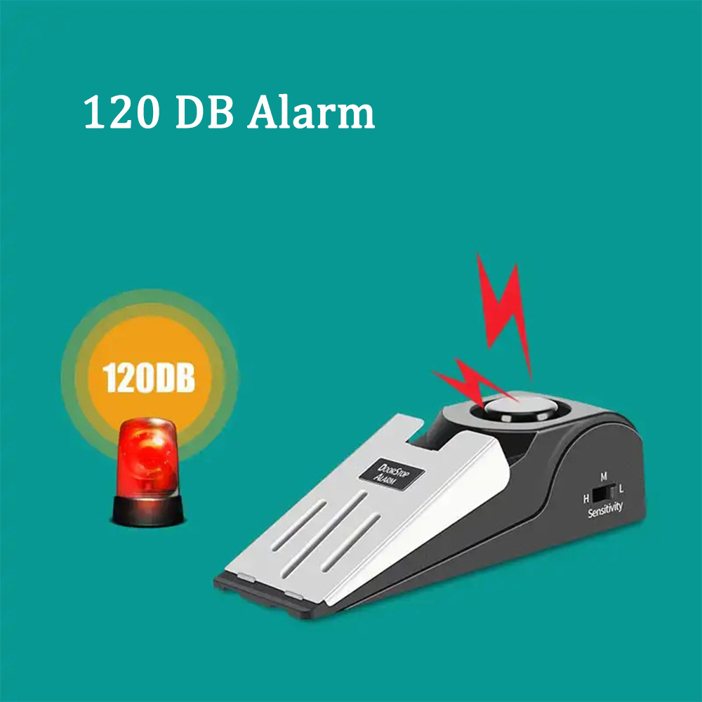 125 DB Anti-theft Burglar Stop - огляд і ціна Door Wedge Alarm