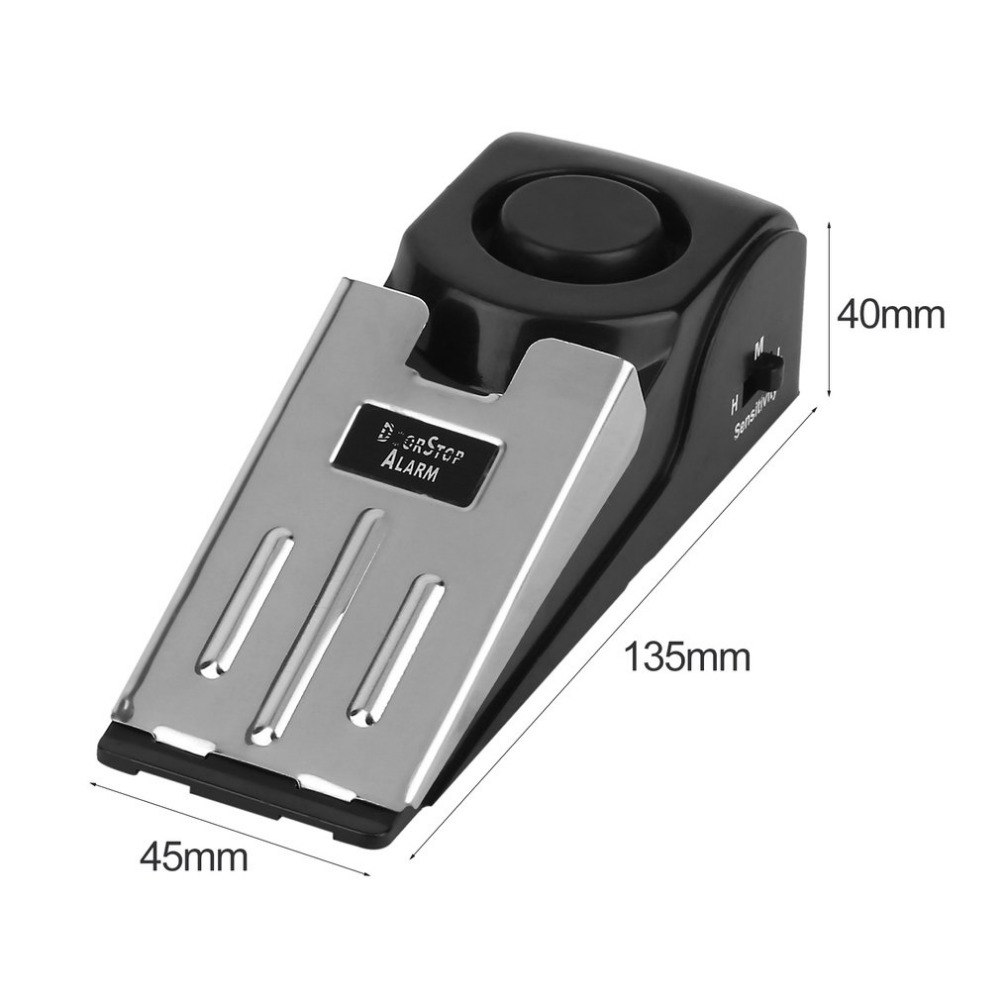 125 DB Anti-theft Burglar Stop - огляд і ціна Door Wedge Alarm