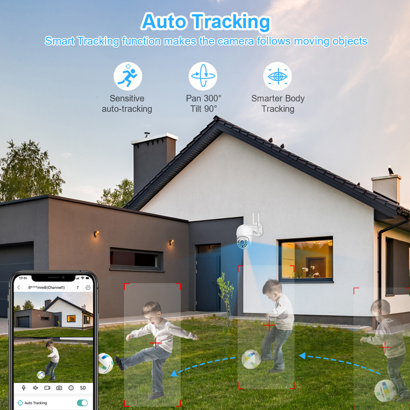 Smar 3MP Wireless CCTV Securit - огляд і ціна Home Security Device