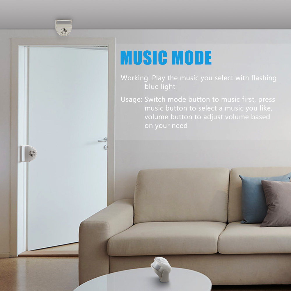 32 Songs Welcome Infrared Chim - огляд і ціна Home Security Gadgets