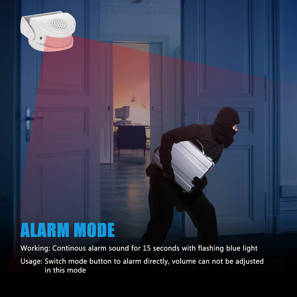 32 Songs Welcome Infrared Chim - огляд і ціна Home Security Gadgets